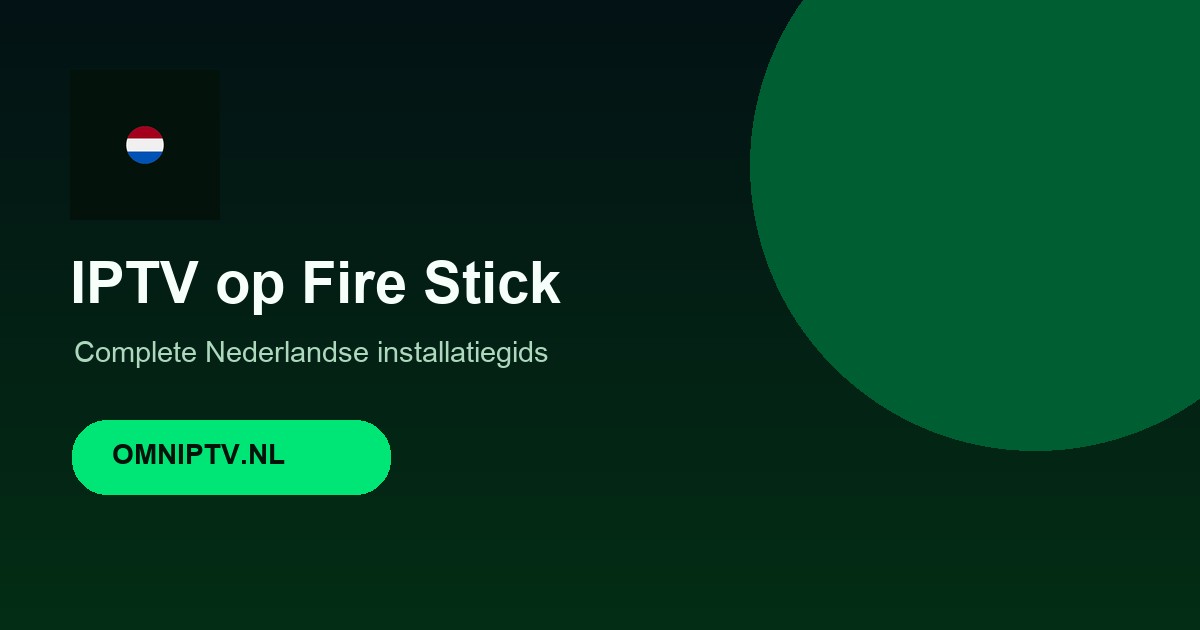 Omslag voor IPTV installeren op Fire Stick: complete handleiding